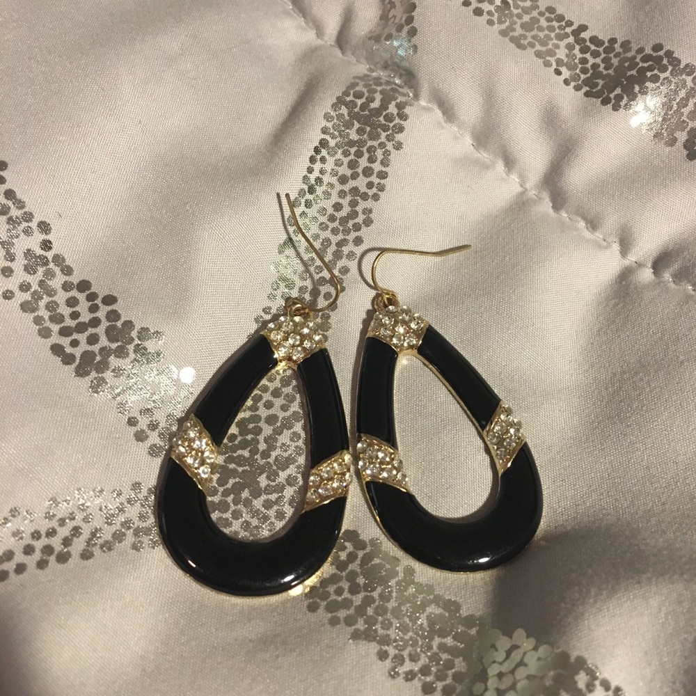 Black earring